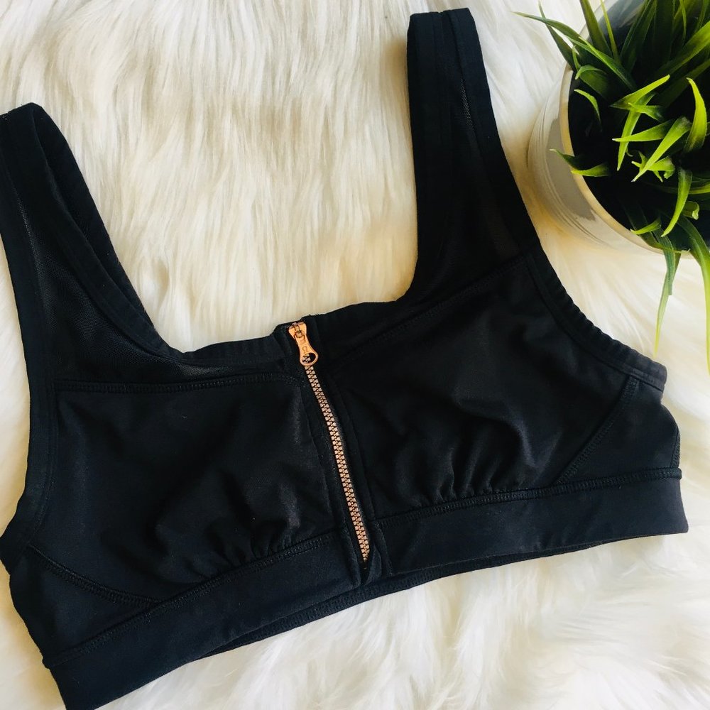 LULULEMON Drop It Like It's Hot Black Sports Bra - Picture 2 of 6